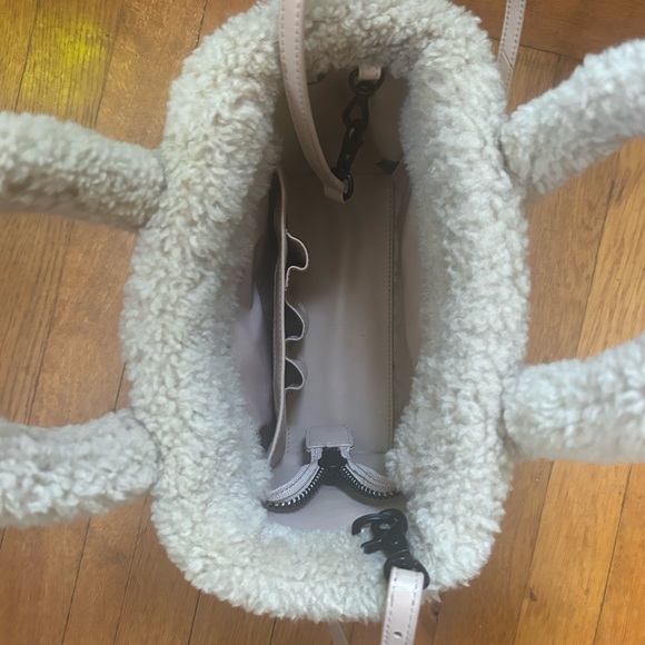 Dagne Dover Petite Shearling Tote - Picture 7 of 9